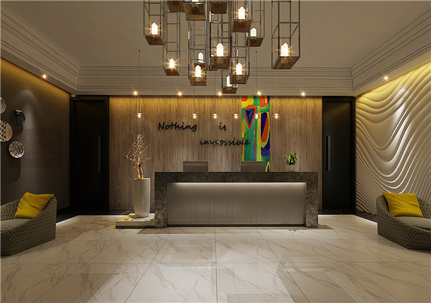彭阳西夏文化宫酒店装修设计|艺术与线条的完美结合。