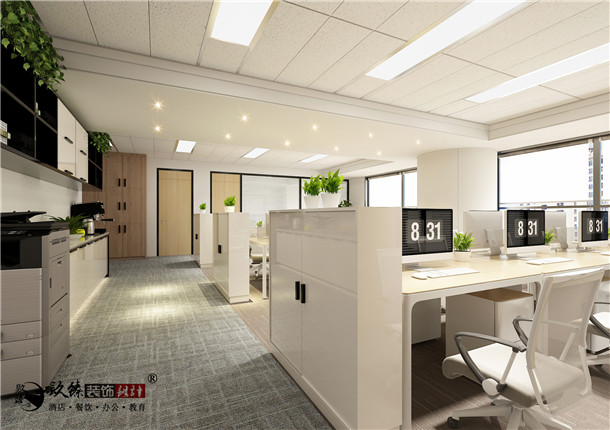 彭阳蒲惠办公室设计|构建一个心阅自然的室内形态空间