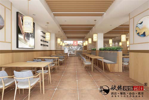 彭阳食湘府餐厅设计方案鉴赏|彭阳餐厅设计装修公司推荐