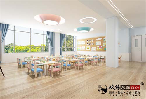 彭阳智慧星幼儿园设计方案鉴赏|彭阳幼儿园设计装修公司推荐